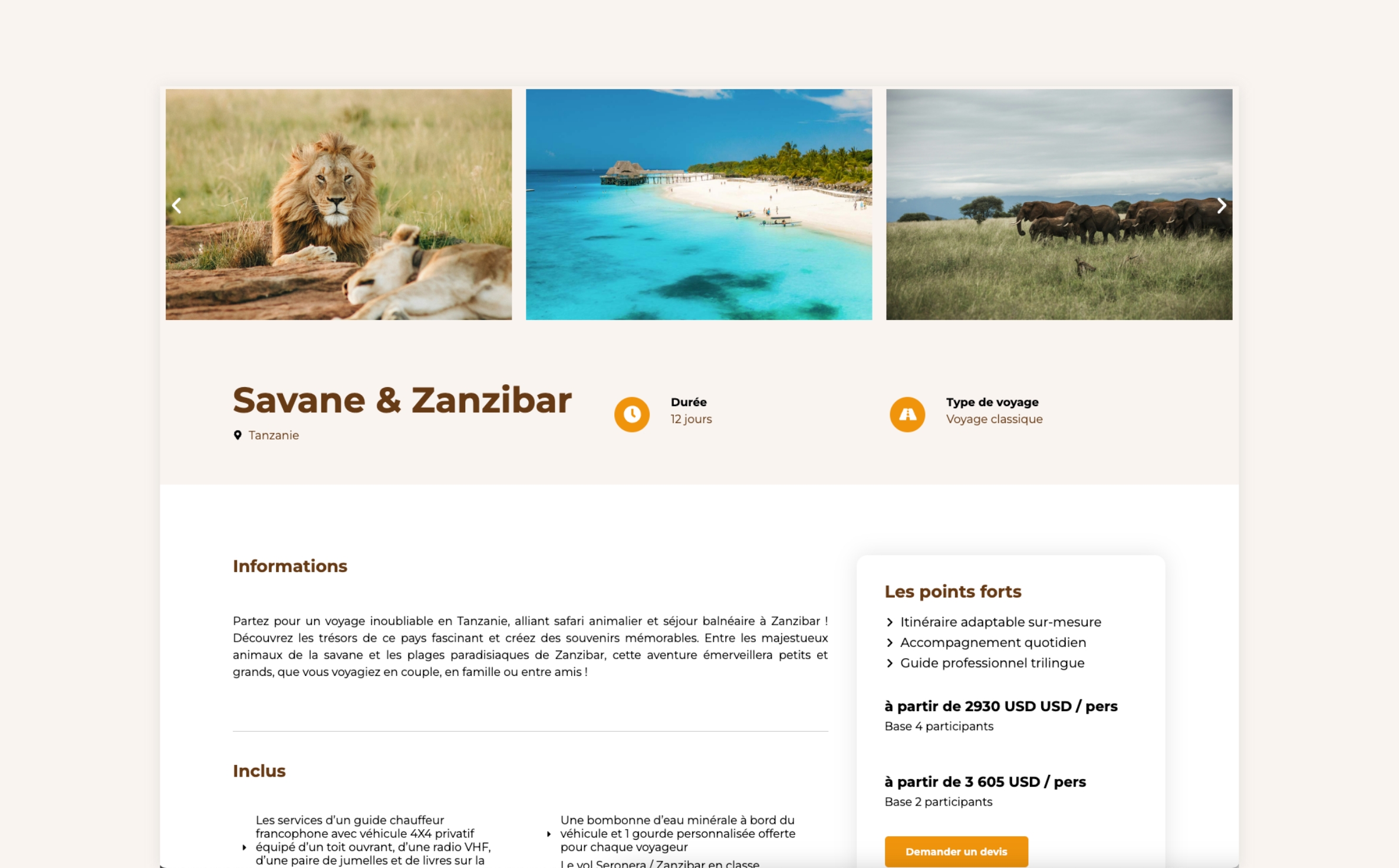 Réalisation Serengeti Big Cats